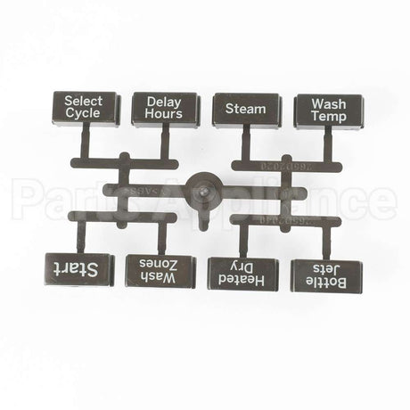 WD09X22799 GE Dishwasher Button & Graphics
