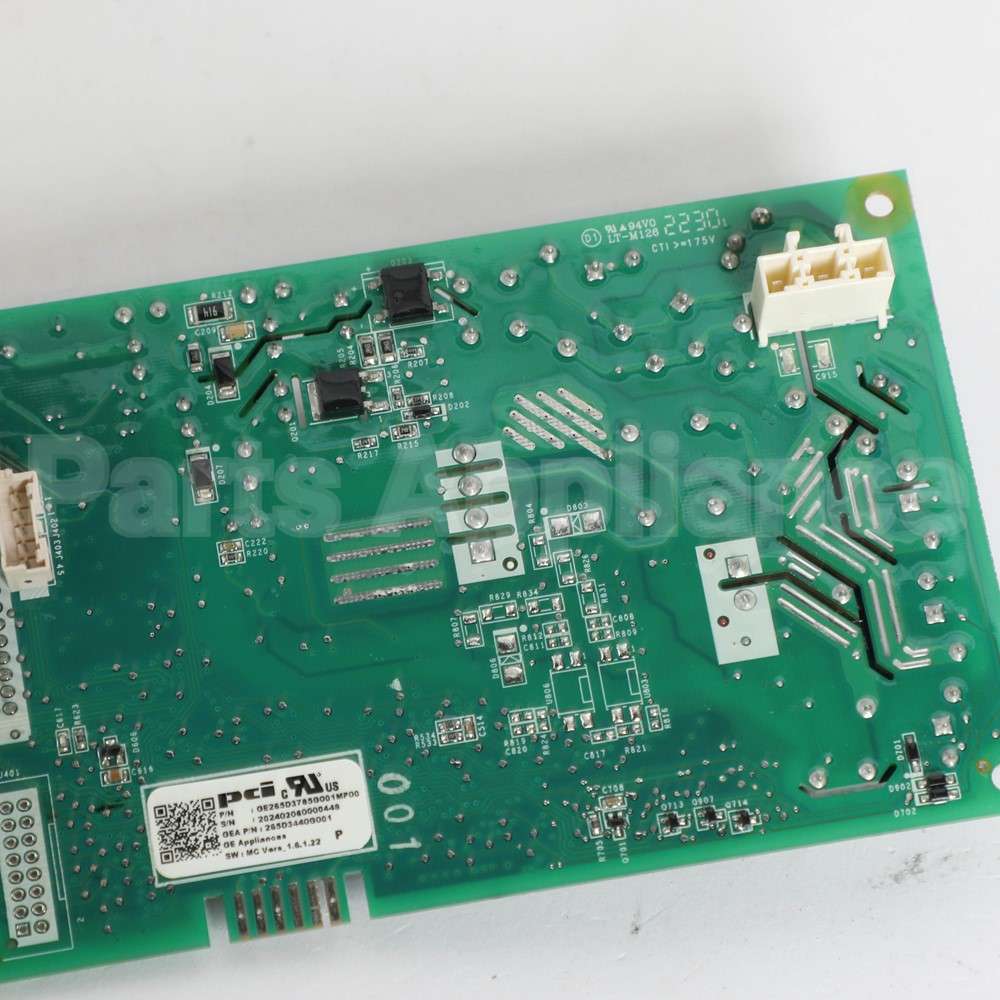 WD21X25393 GE Configured Machine Control Board