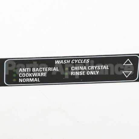 WD34X10998 GE Keypad.