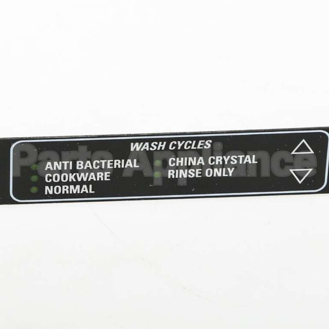 WD34X10998 GE Keypad.