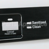 WD34X22260 GE Console Cvr Graphic Asm
