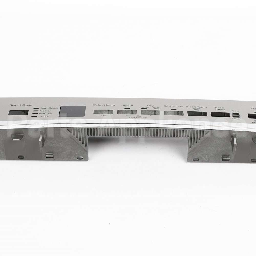 WD34X25439 GE Silver Control Panel Asm