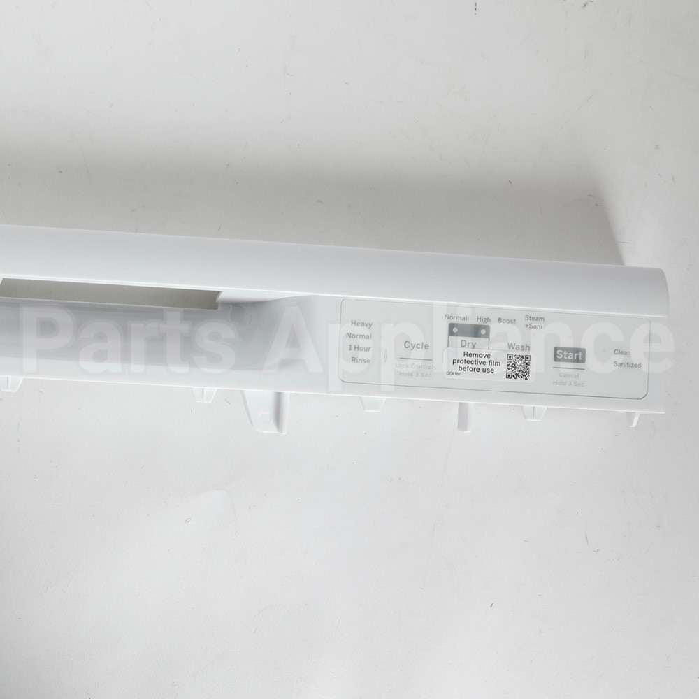 WD34X28019 GE White Control Panel Assembly
