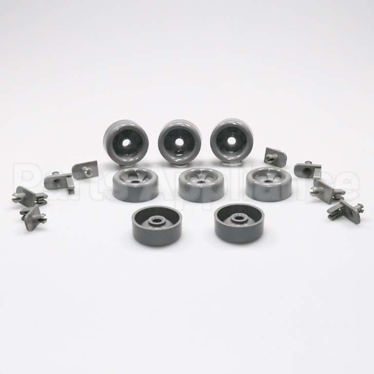 WD35X21041 GE Dishwasher Lower Rack Kit 8 Pack - Gray