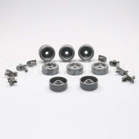 WD35X21041 GE Dishwasher Lower Rack Kit 8 Pack - Gray