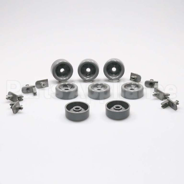WD35X21041 GE Dishwasher Lower Rack Kit 8 Pack - Gray