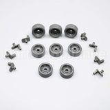 WD35X21041 GE Dishwasher Lower Rack Kit 8 Pack - Gray
