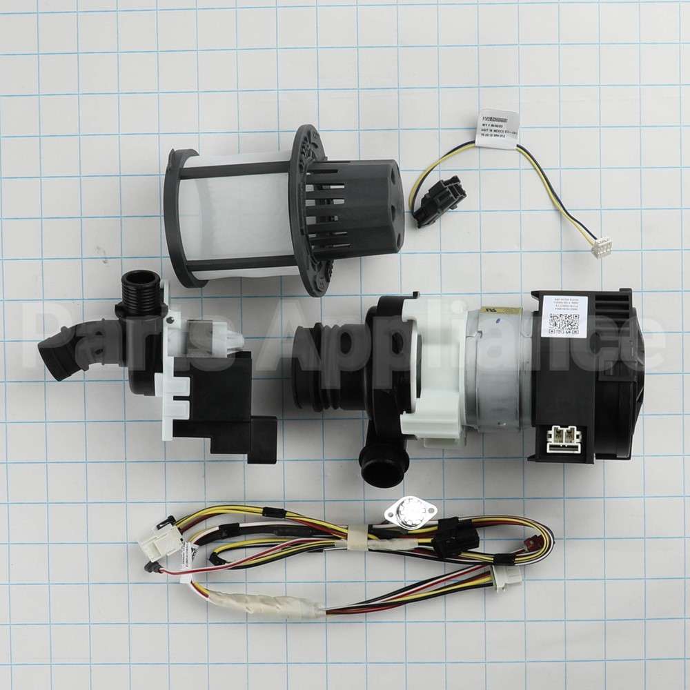 WD49X23782 GE P2B Wash Pump/Drain Pump/Harness Kit