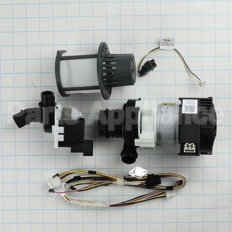 WD49X23782 GE P2B Wash Pump/Drain Pump/Harness Kit