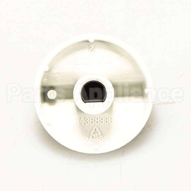 WE01X10047 GE Knob Rotary White