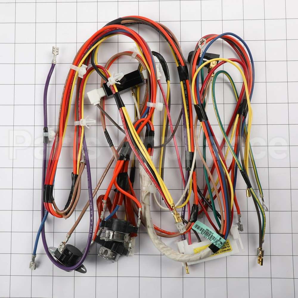 WE08X37097 GE Main Harness Electric Tl Dryer