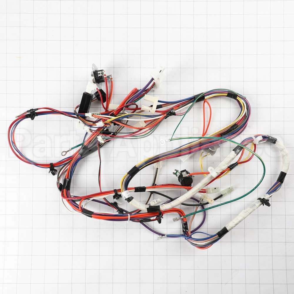 WE08X38317 GE Main Harness Electric Tl Dryer 45