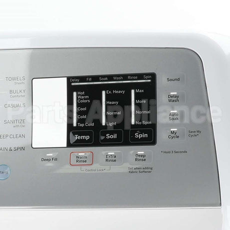 WH22X28942 GE Control Panel White
