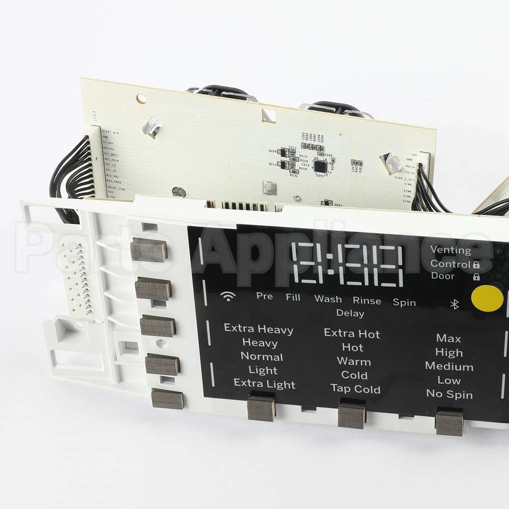 WH22X36737 GE User Interface Board Fl Washer 510V And 555V