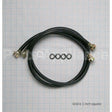 WH41X10207 GE 2 Pk Rubber Inlt Hose 4'