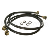 WH41X10207 GE 2 Pk Rubber Inlt Hose 4'