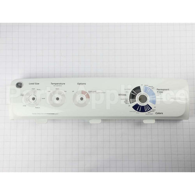 WH42X22721 GE Washing Machine Backsplash