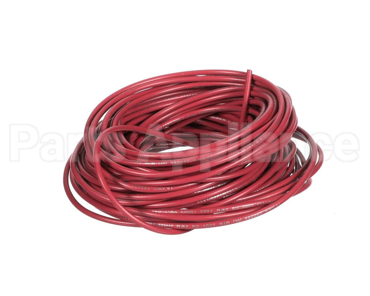 WI-33478 Alto Shaam Wire,#18,Pvc,Red,Ul1015,