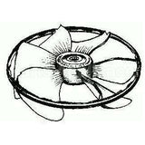 WJ73X166 GE Od Fan Assm