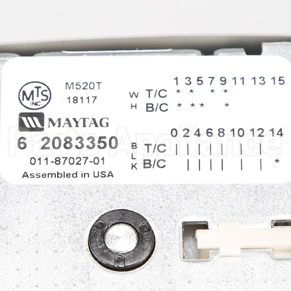 WP22001023 Whirlpool Timer