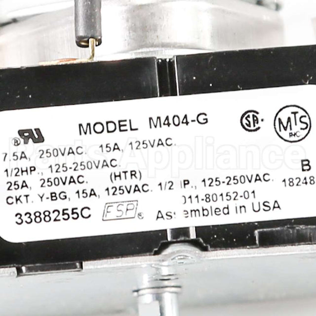 WP3388255 Whirlpool Timer