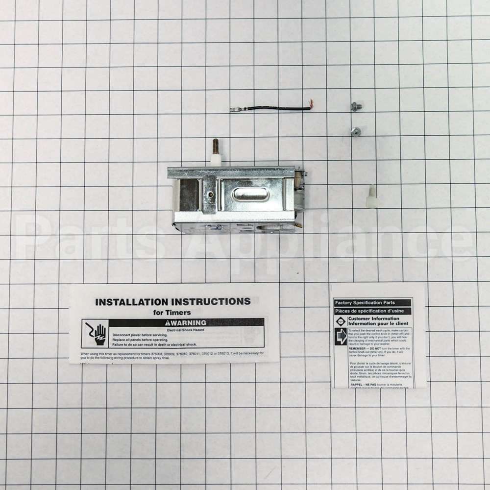WP378133 Whirlpool Timer