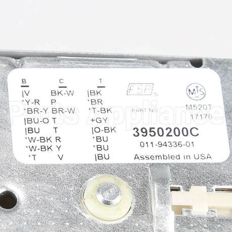 WP3950200 Whirlpool Timer