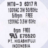 WP58001047 Whirlpool Motor- Gea