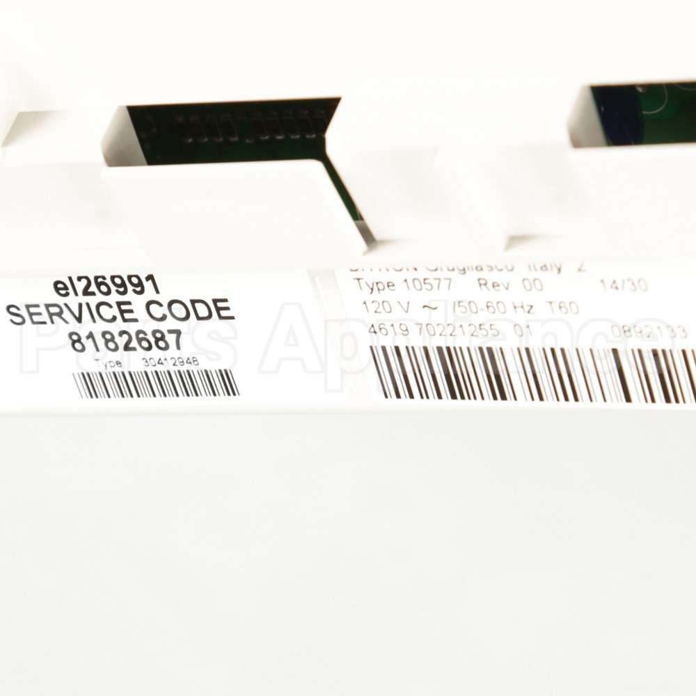 WP8182687 Whirlpool Cntrl-Elec