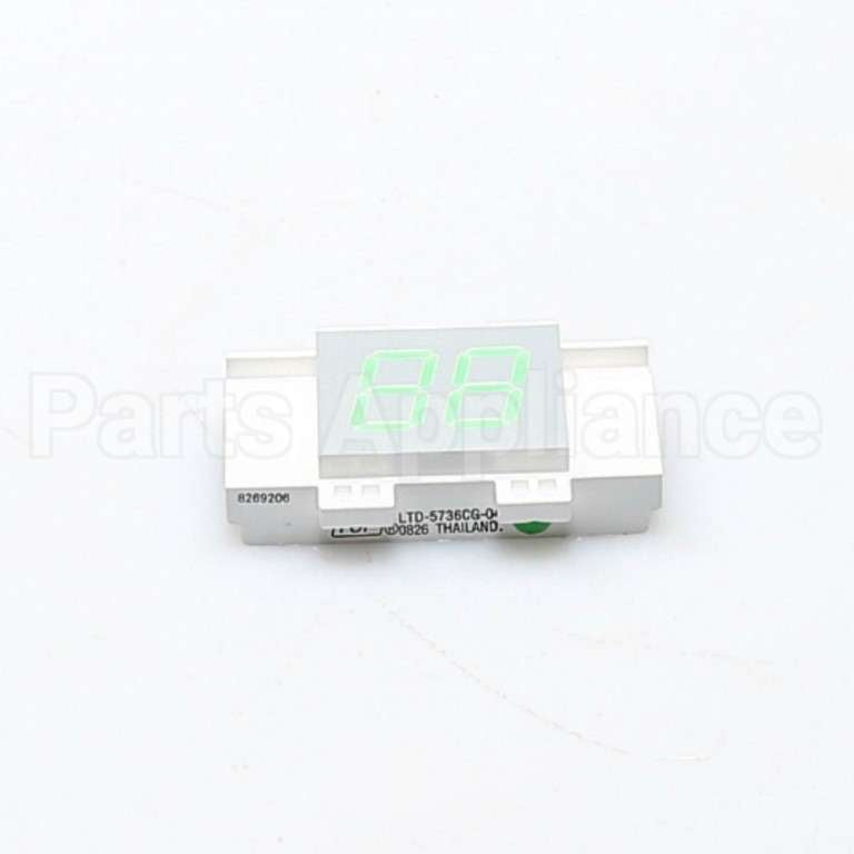 WP8269206 Whirlpool Display
