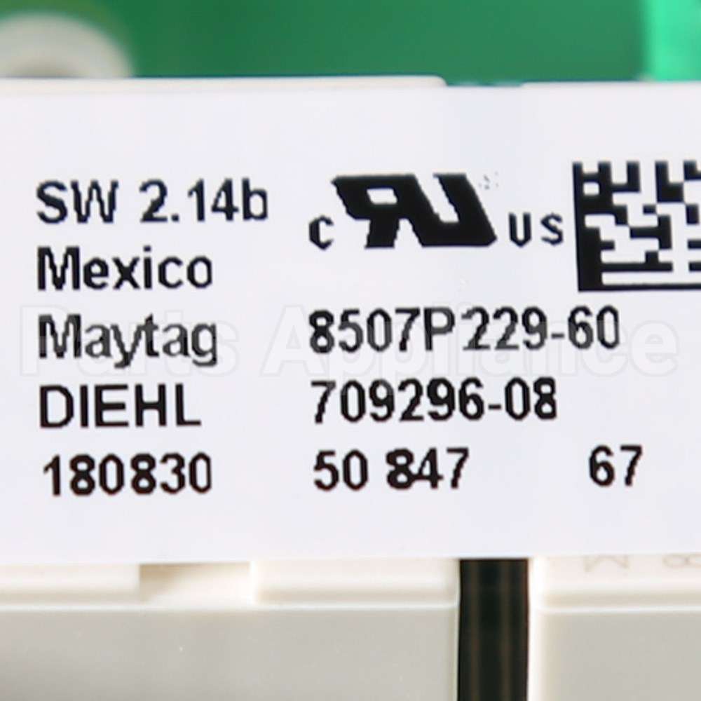 WP8507P229-60 Whirlpool Cntrl-Elec