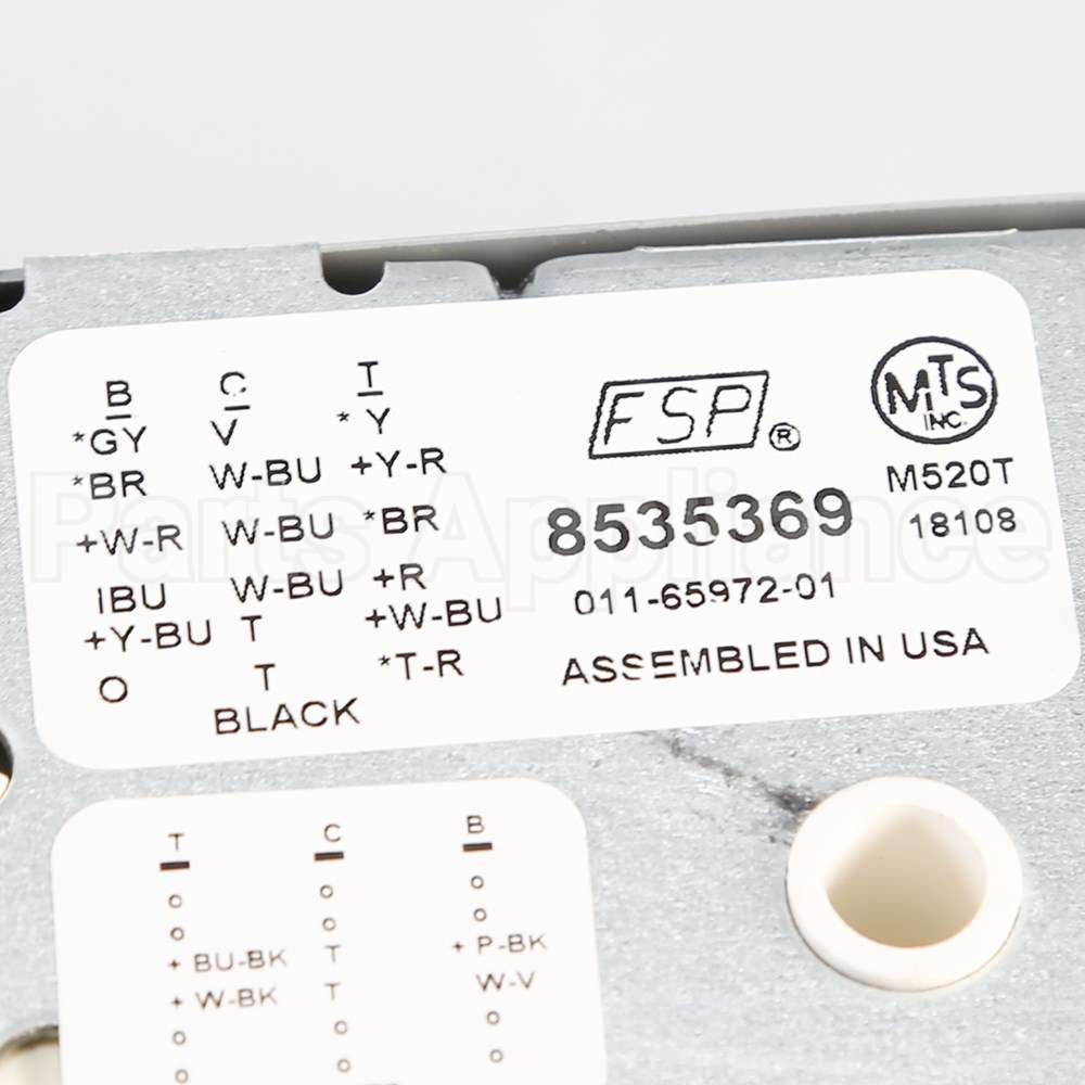 WP8535369 Whirlpool Timer