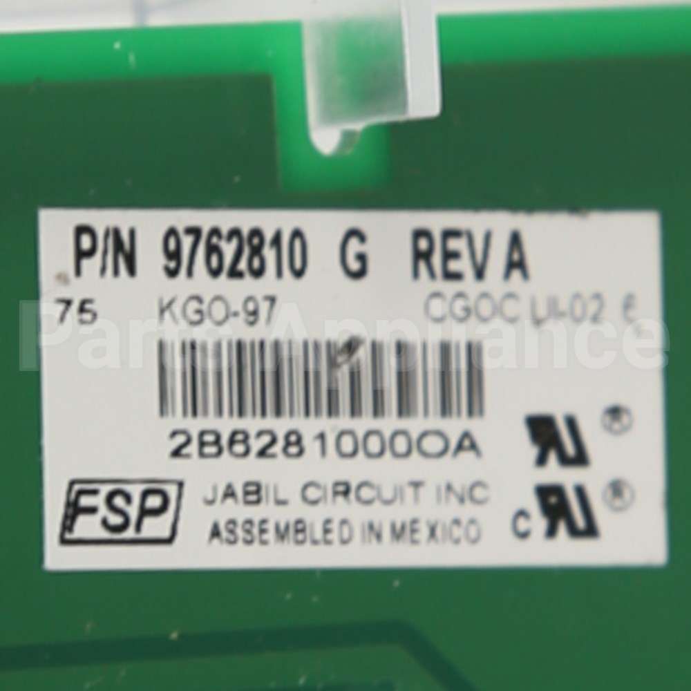WP9762810 Whirlpool $35.00/Core