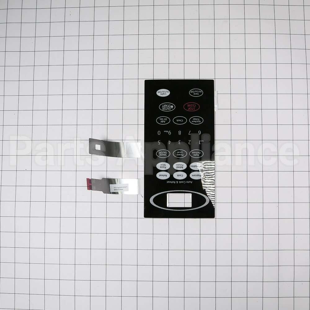 WPDE34-00231A Whirlpool Switch Membrane (Blk)