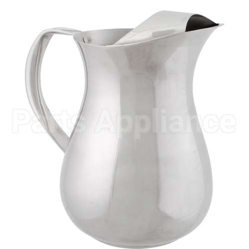 WPS2 Compatible Service Ideas Pitcher, S/S Wtr, 2 Liter