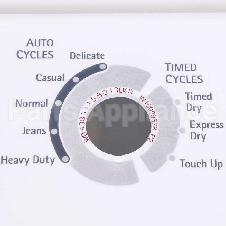 WPW10099610 Whirlpool Panel-Cntl