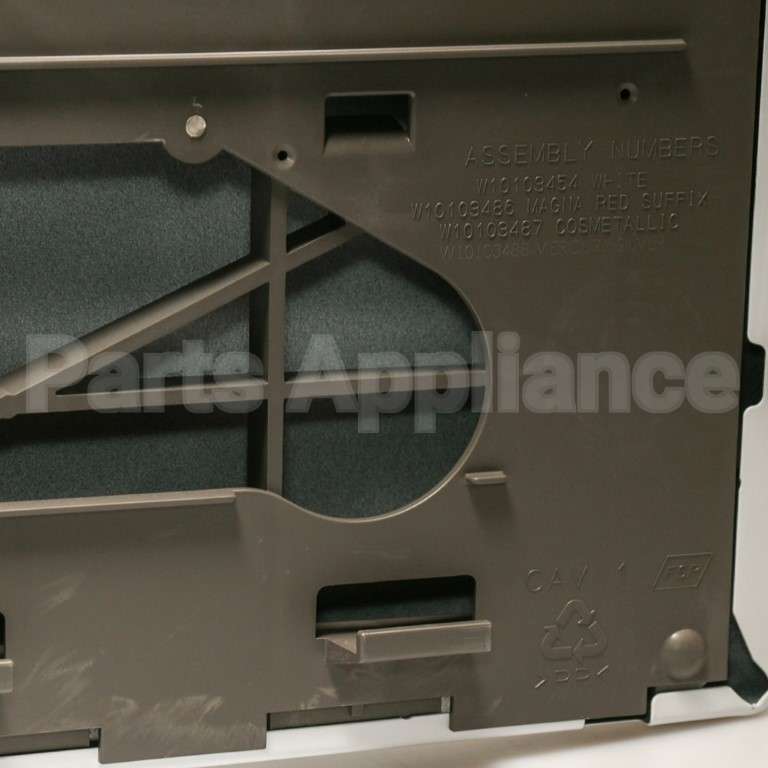 WPW10103454 Whirlpool Front