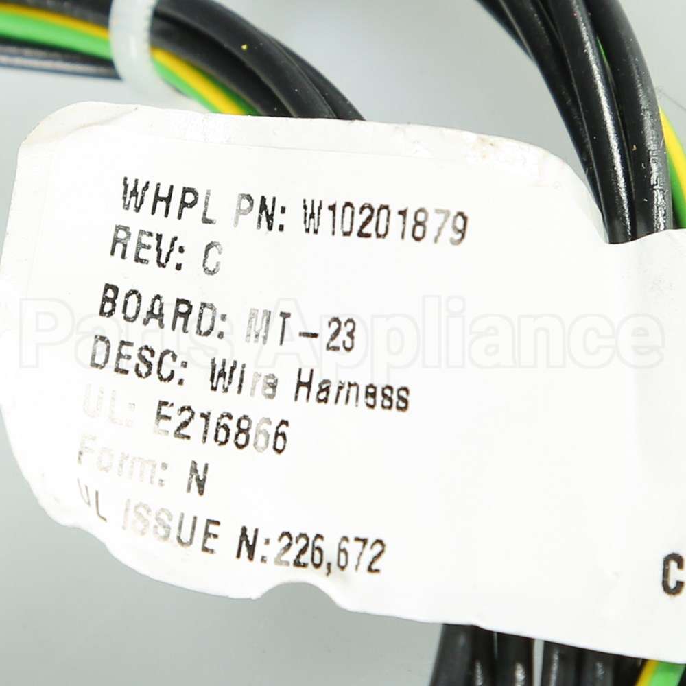 WPW10201879 Whirlpool Harns-Wire