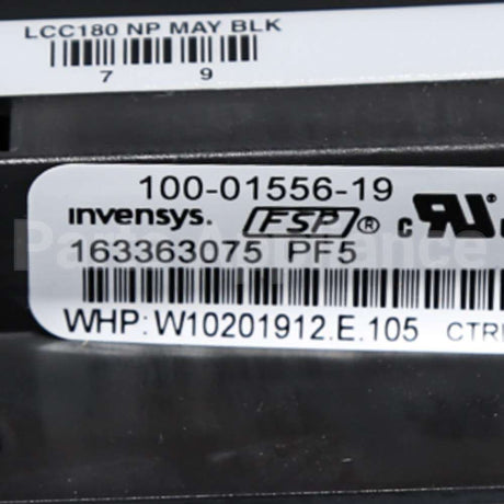 WPW10201912 Whirlpool Cntrl-Elec