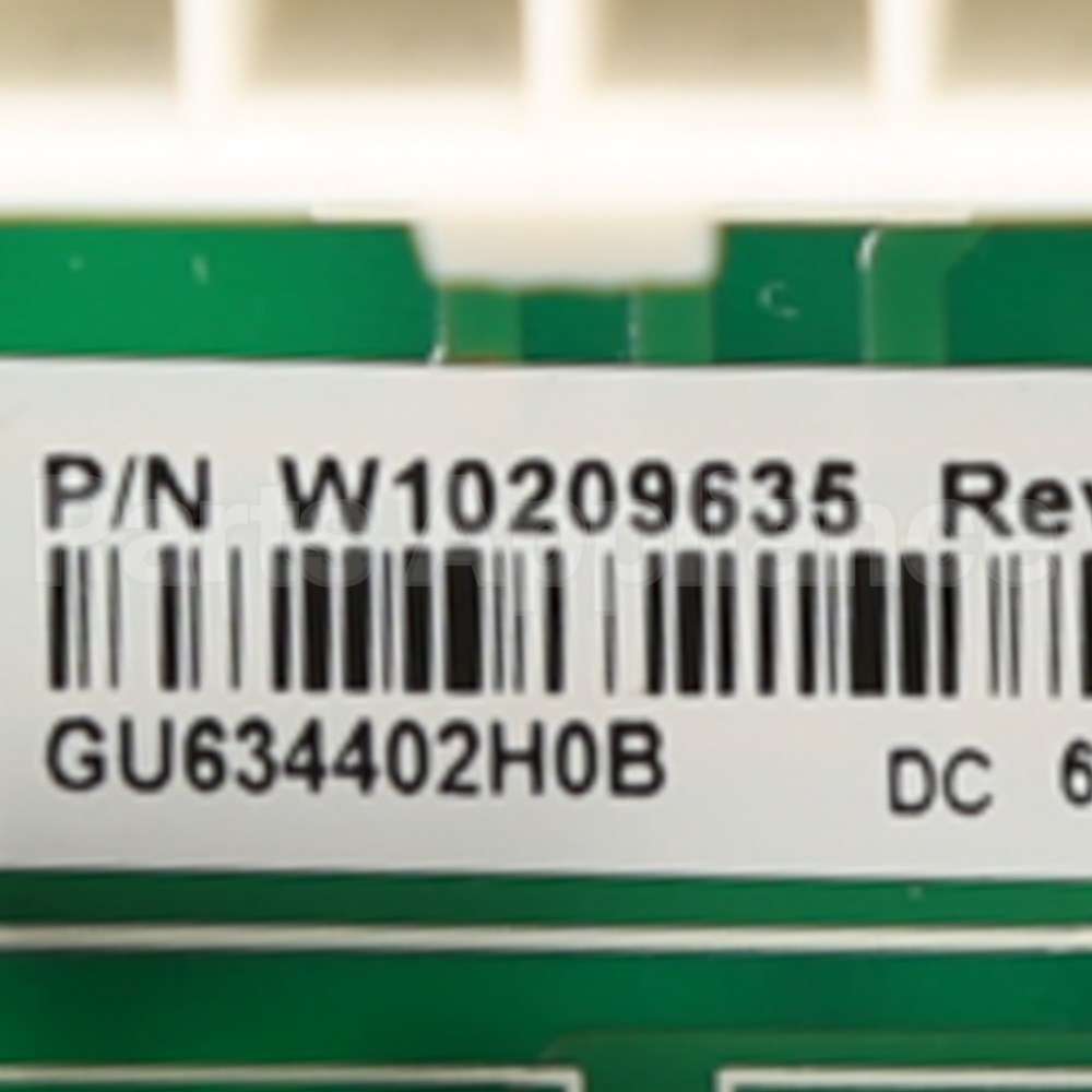 WPW10209636 Whirlpool Cntrl-Elec