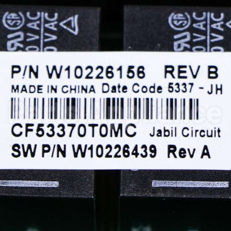 WPW10226156 Whirlpool Cntrl-Elec