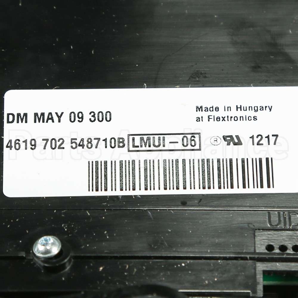 WPW10271608 Whirlpool Cntrl-Elec