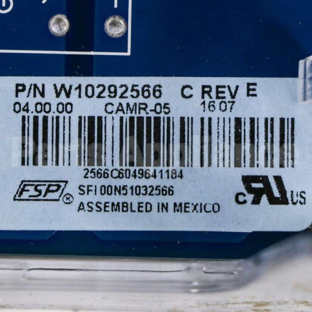 WPW10292566 Whirlpool Cntrl-Elec