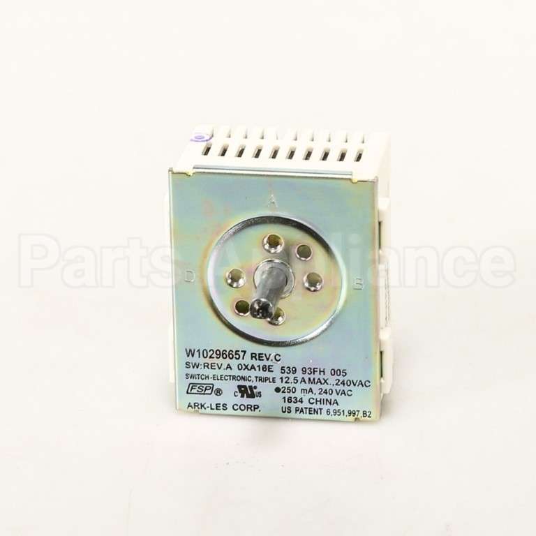 WPW10296657 Whirlpool Switch-Inf