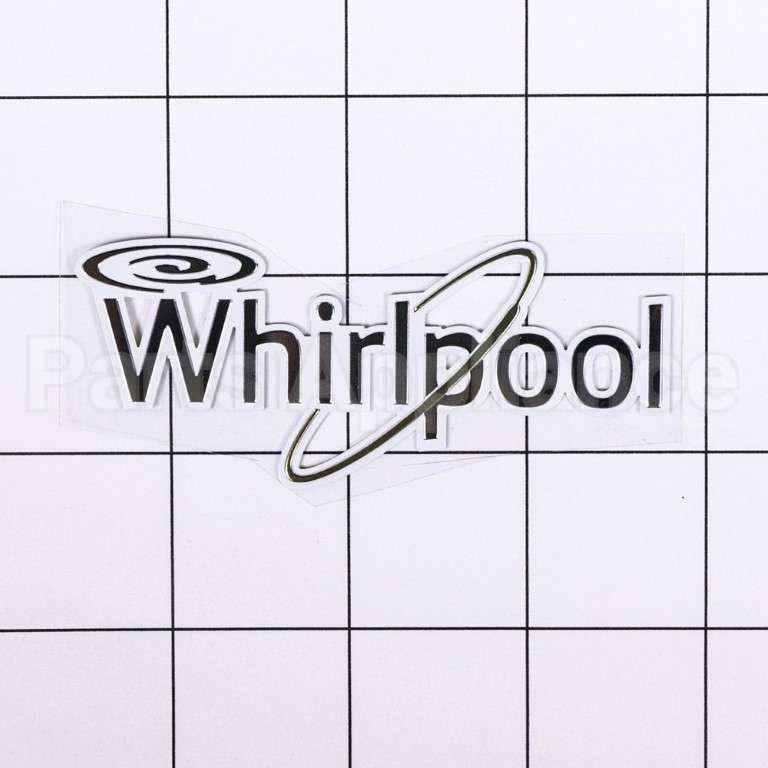 WPW10391355 Whirlpool Nameplate