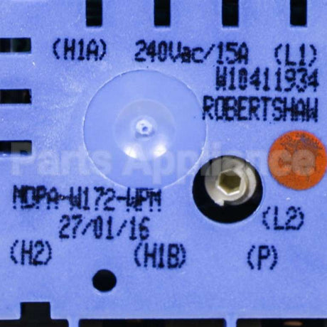 WPW10411934 Whirlpool Switch-Inf