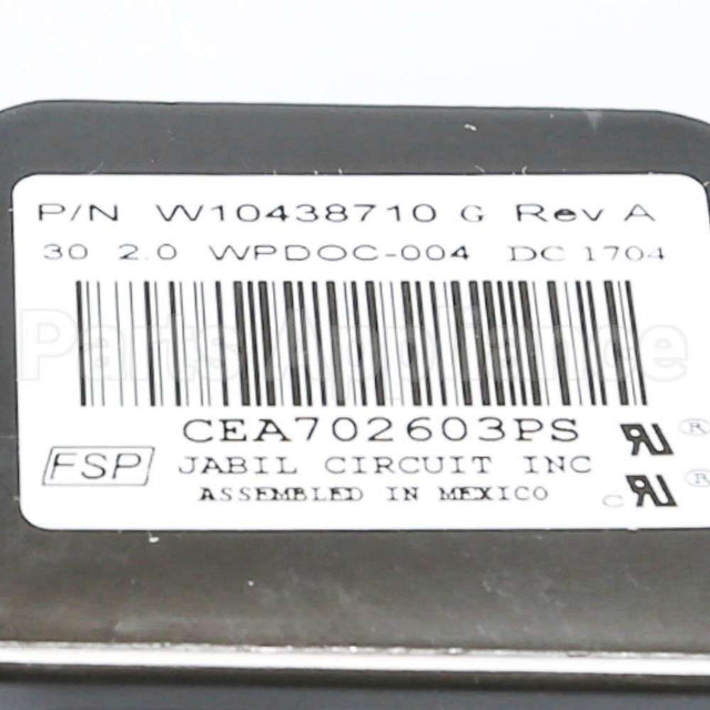 WPW10438710 Whirlpool Cntrl-Elec