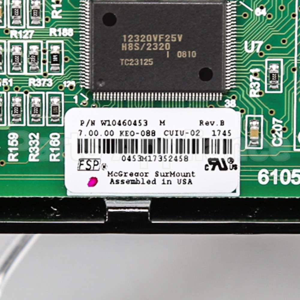 WPW10460453 Whirlpool Cntrl-Elec