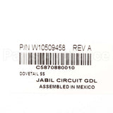 WPW10509458 Whirlpool Cntrl-Elec