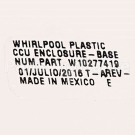 WPW10525361 Whirlpool Cntrl-Elec